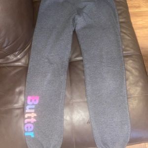 Butter sweatpants in great condition with no stains